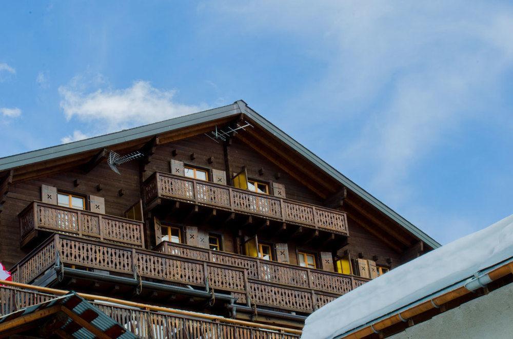Hotel Le Grand Chalet Favre Saint-Luc Ngoại thất bức ảnh