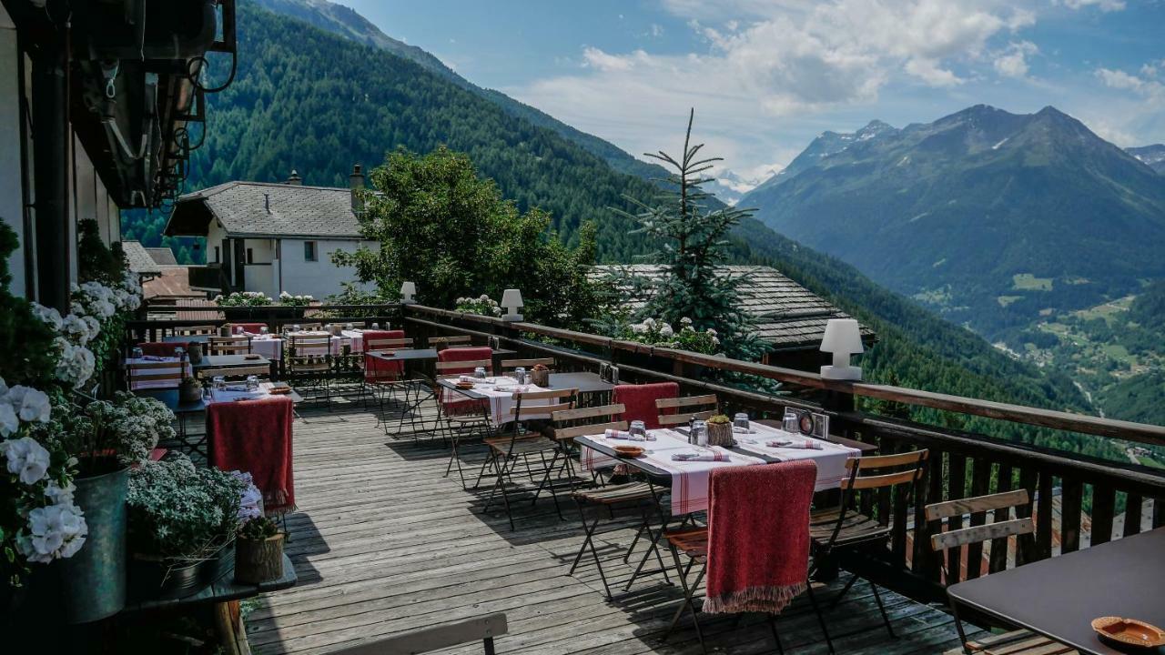 Hotel Le Grand Chalet Favre Saint-Luc Ngoại thất bức ảnh